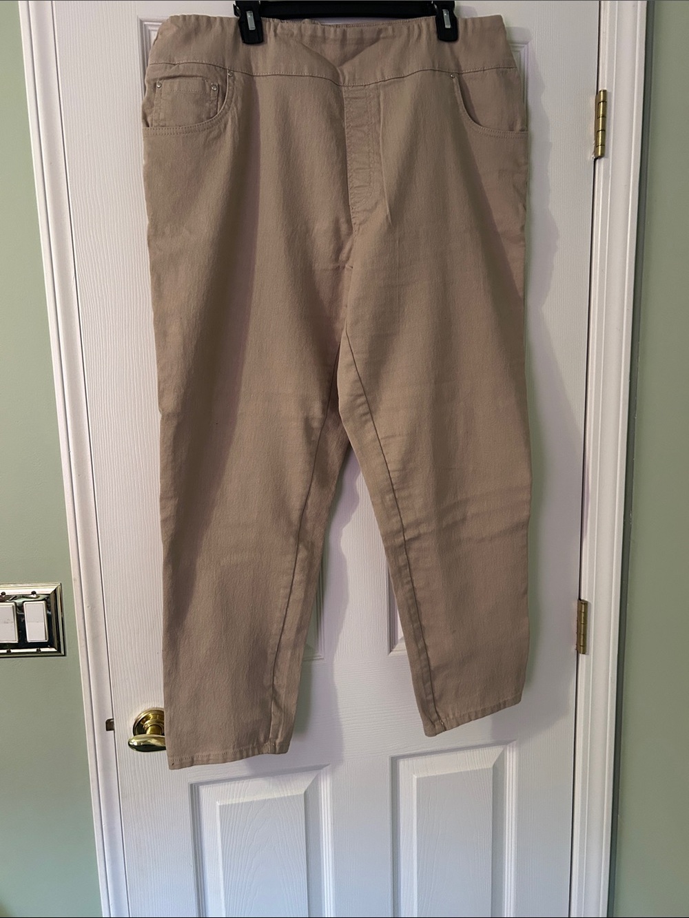 Blair Tan Pull-On Casual women’s pants